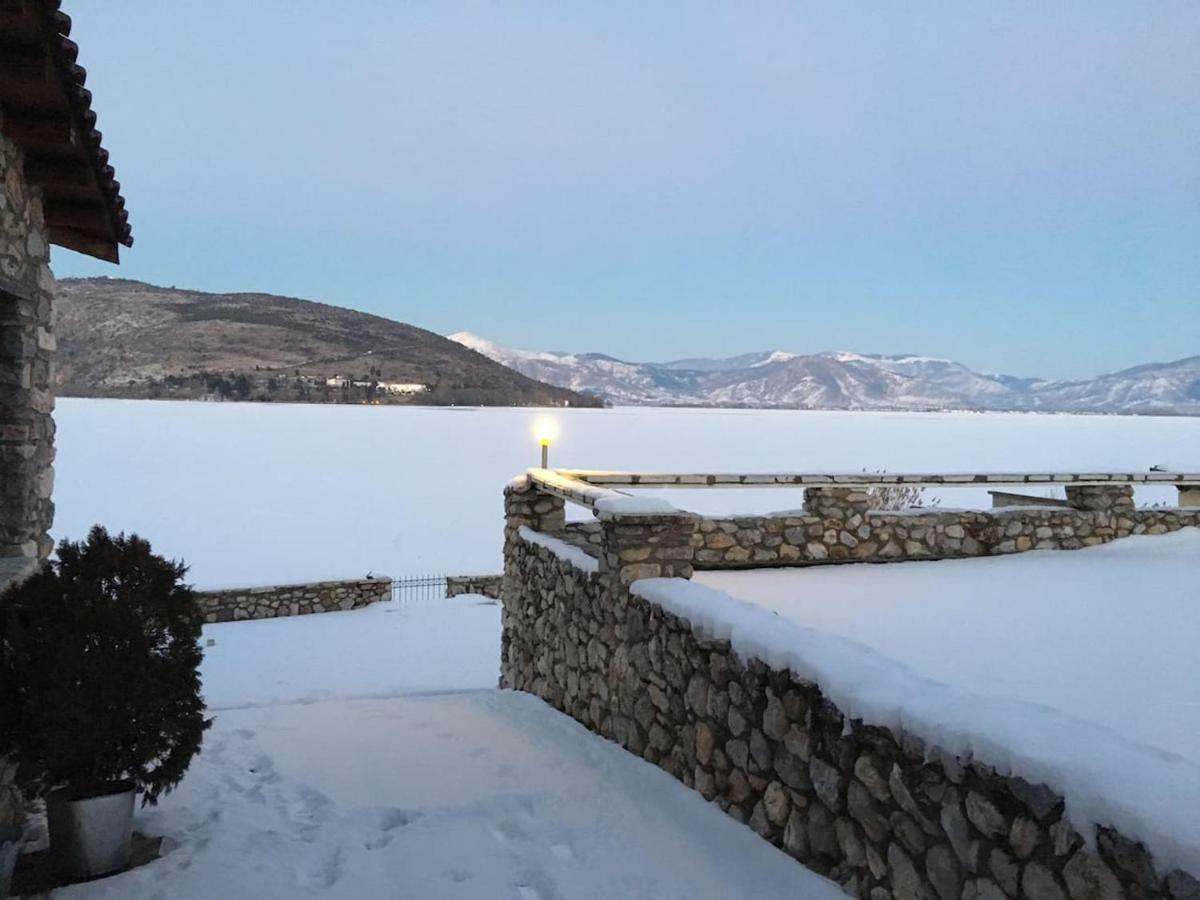 The Little Stone House By The Lake Kastoria Buitenkant foto